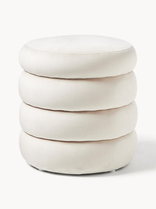 Alto Velvet Stool with Storage Space