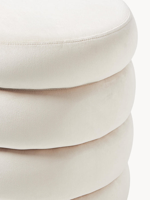 Alto Velvet Stool with Storage Space