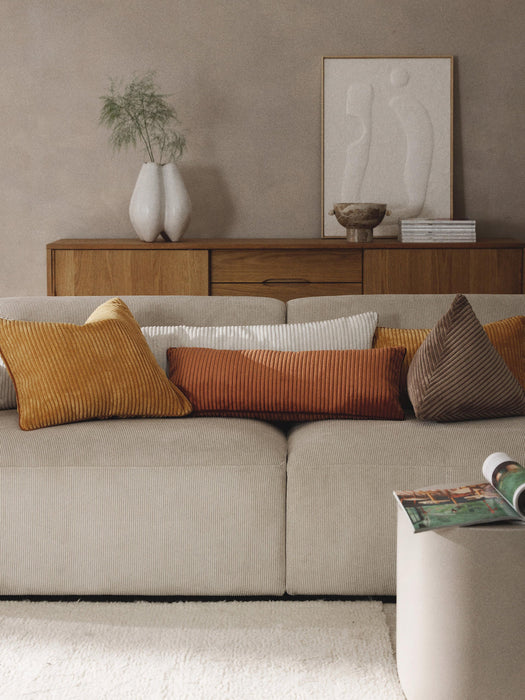Kylen Triangular Corduroy Cushion