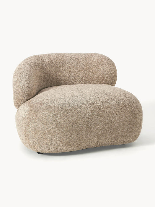 Alba Teddy BouclÃ© Lounge Chair