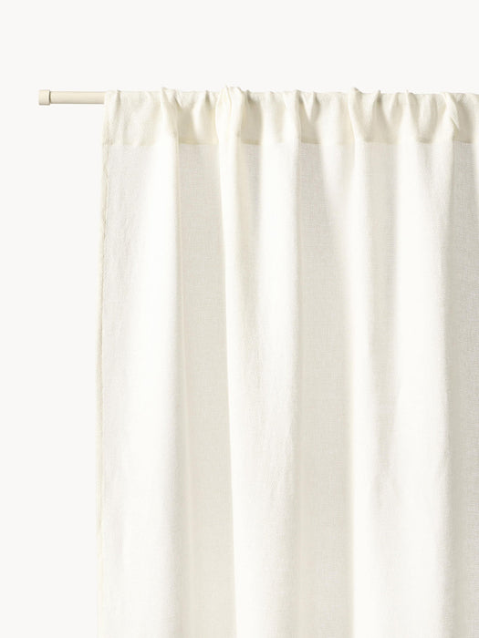 Harmony Light-Filtering Rod Pocket Curtains, Set of 2, W 140 cm