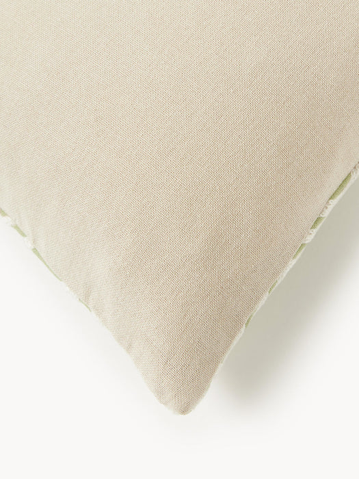 Whatever Cushion Cover with Embroidered Lettering