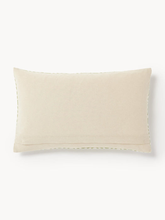 Whatever Cushion Cover with Embroidered Lettering