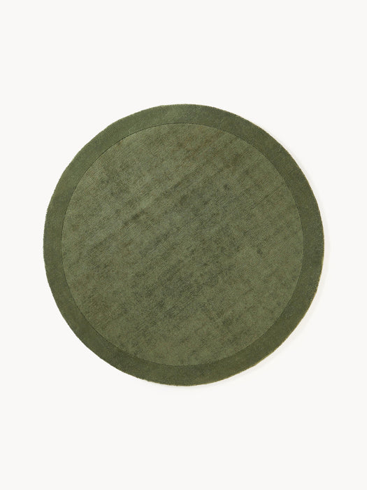 Round Low-Pile Rug Kari
