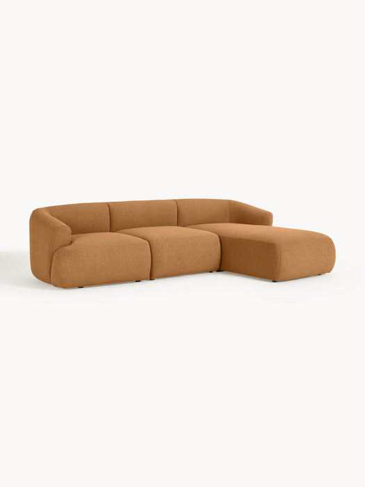 Sofia Modular Bouclé Corner Sofa (3-seater)