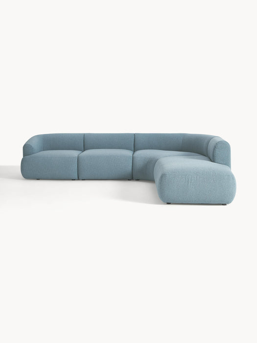 Modular Boucl Corner Sofa Sofia 4-seater