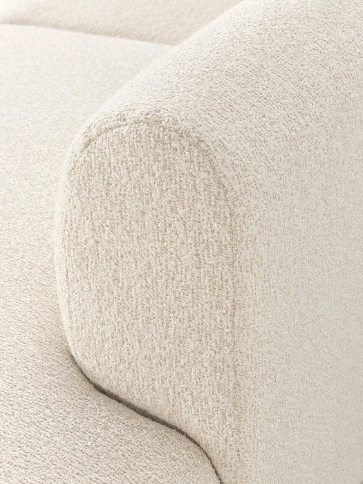 XL Modular Boucl Corner Sofa Sofia