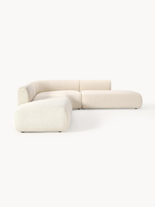 XL Modular Boucl Corner Sofa Sofia