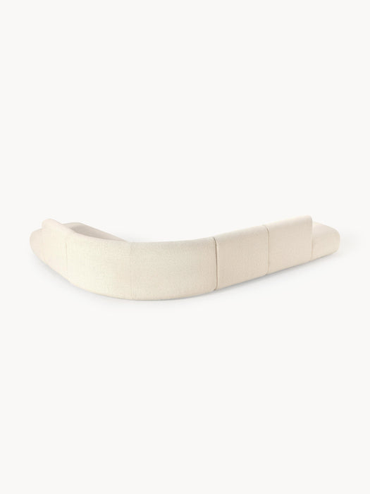 XL Modular Boucl Corner Sofa Sofia