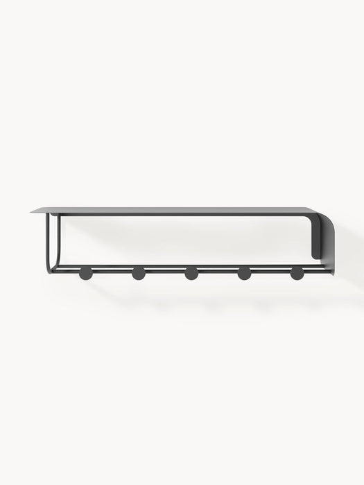 Nash Metal Wall-Mounted Coat Rack