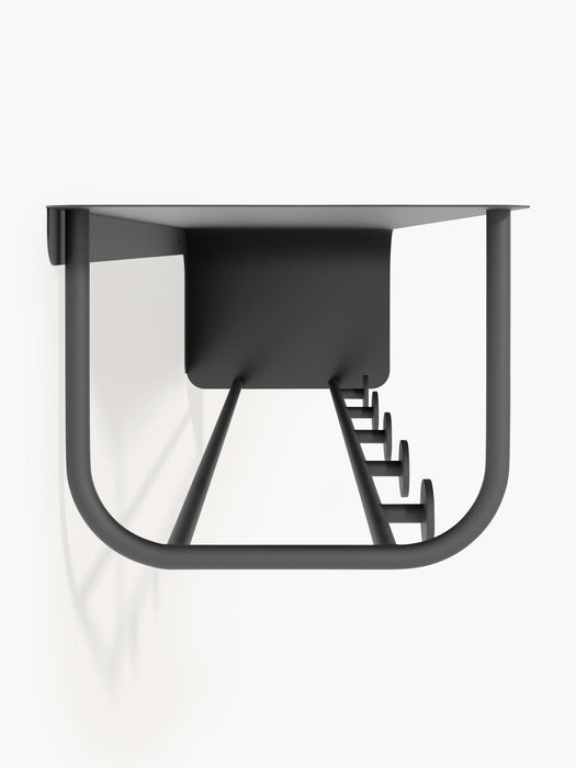 Nash Metal Wall-Mounted Coat Rack