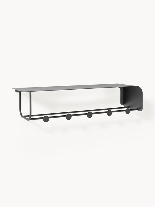Nash Metal Wall-Mounted Coat Rack