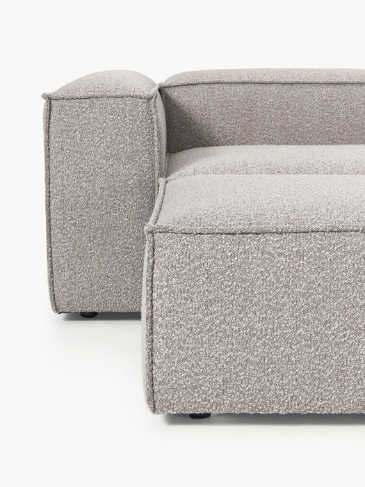 Boucl Modular Sofa Lennon 4-seater with Ottoman leftright