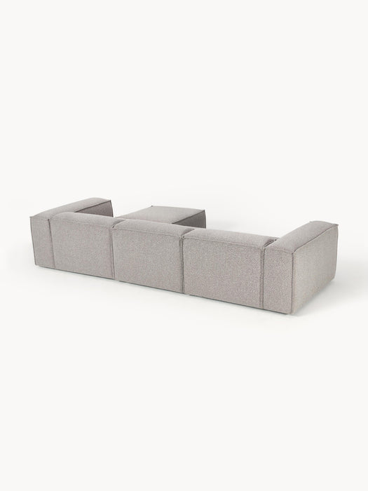 Boucl Modular Sofa Lennon 4-seater with Ottoman leftright
