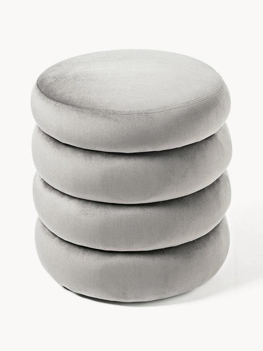 Alto Velvet Stool with Storage Space