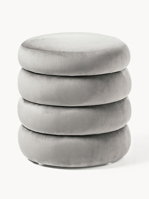 Alto Velvet Stool with Storage Space