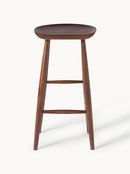 Nino Mango Wood Bar Stool