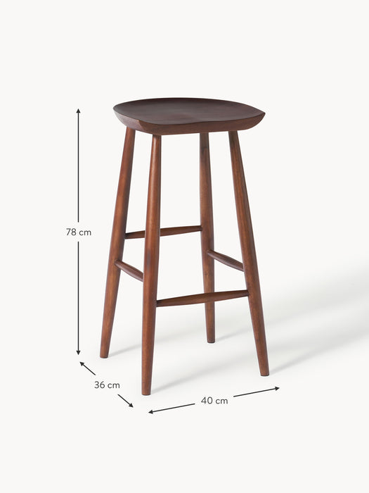 Mango Wood Bar Stool Nino
