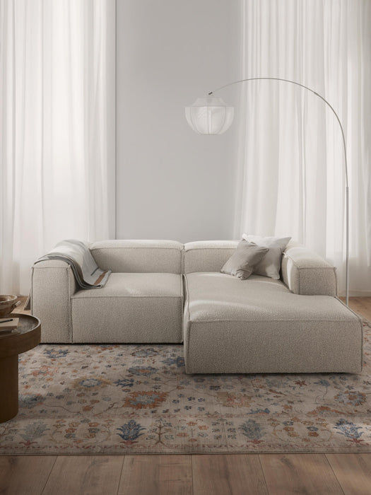 Lennon Bouclé Modular Corner Sofa (3-seater)