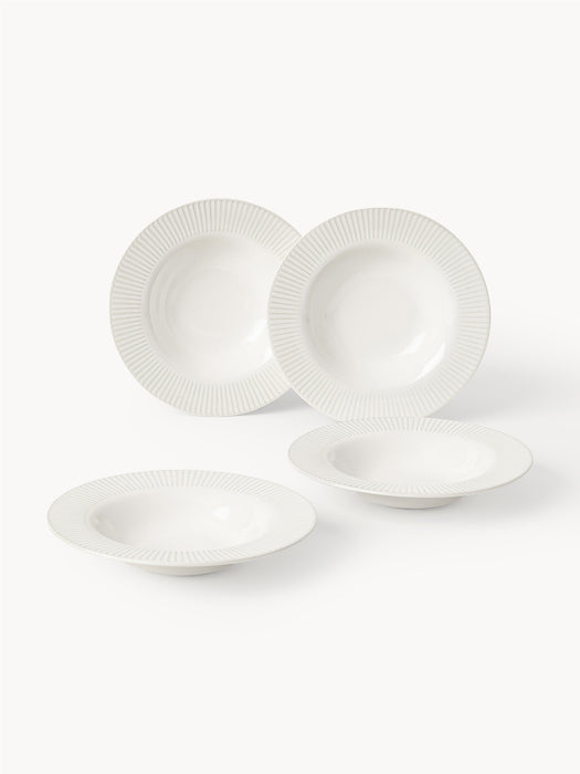Porcelain Tableware Set Goya 4 People Set of 12