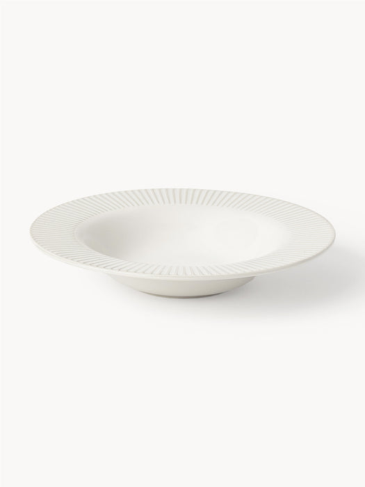 Porcelain Tableware Set Goya 4 People Set of 12