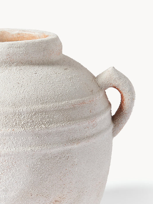 Leana Vase with Sand Finish, H 31 cm