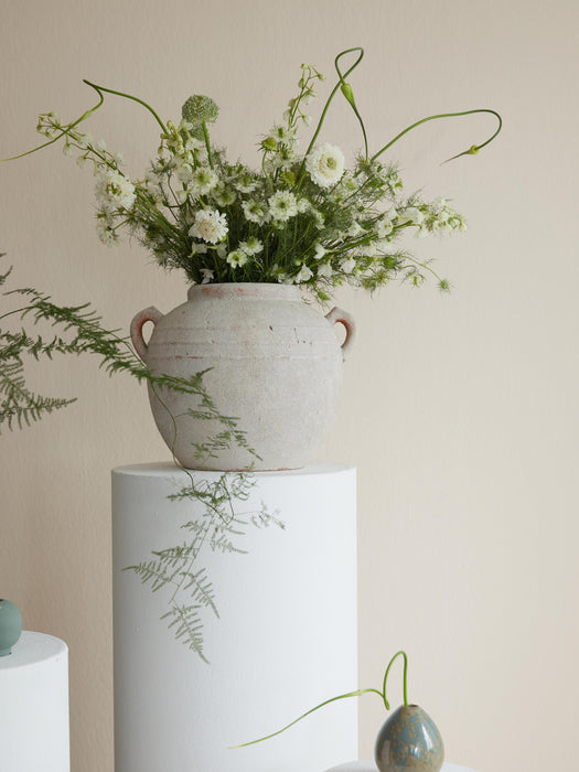 Vase Leana with Sand Finish H 31 cm