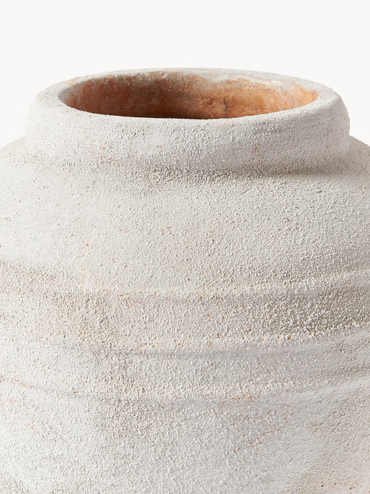 Leana Vase with Sand Finish, H 31 cm