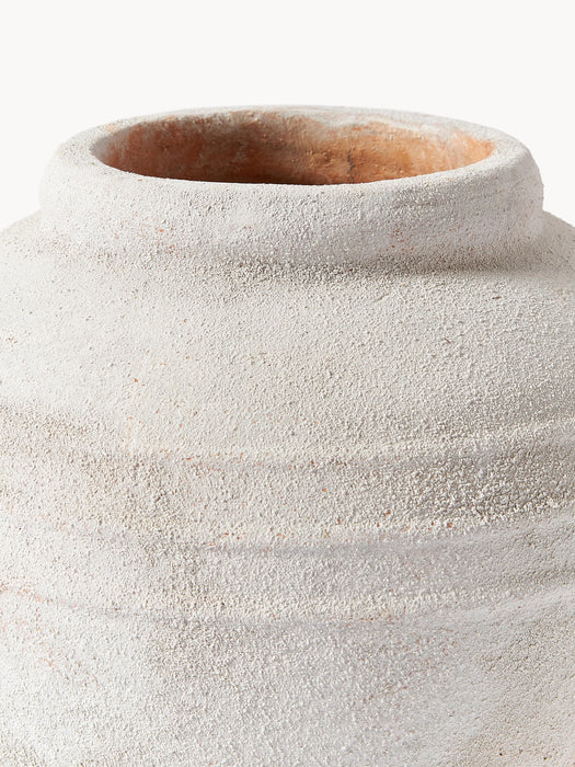 Vase Leana with Sand Finish H 31 cm