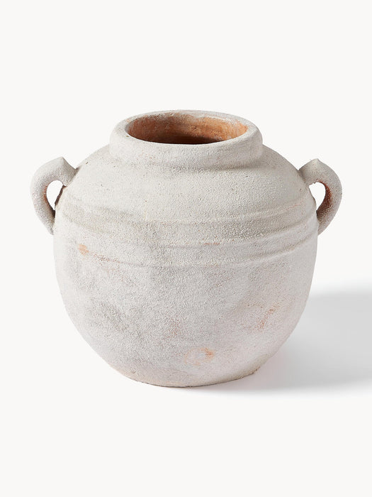 Leana Vase with Sand Finish, H 31 cm