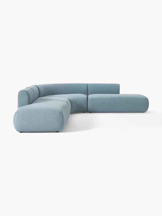 XL Modular Boucl Corner Sofa Sofia