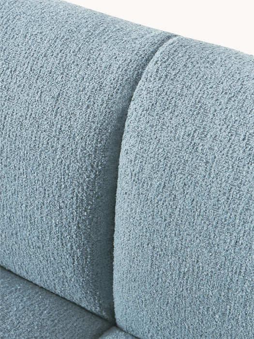 XL Modular Boucl Corner Sofa Sofia