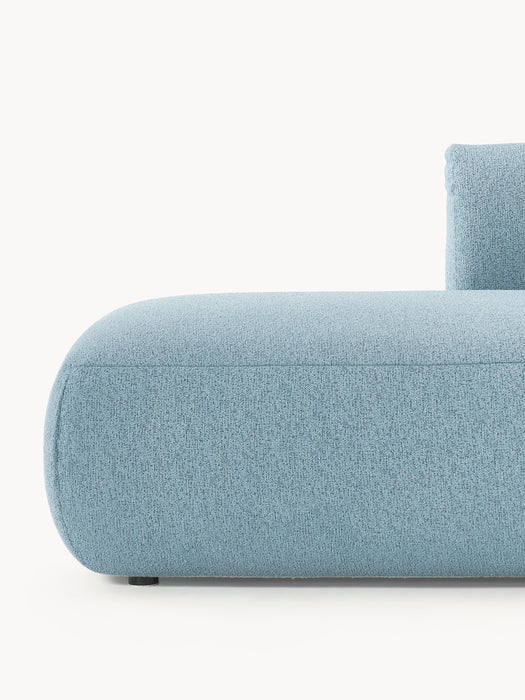 XL Modular Boucl Corner Sofa Sofia