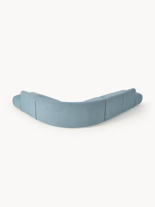 XL Modular Boucl Corner Sofa Sofia