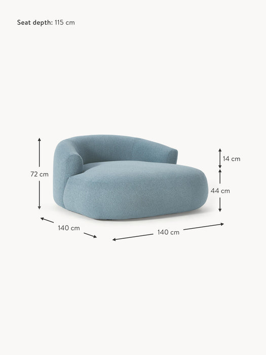 XL Boucl Lounge Chair Sofia
