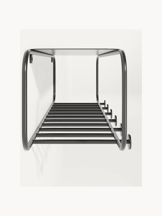 Nash Metal Wall-Mounted Coat Rack