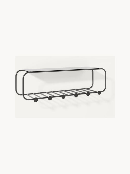 Nash Metal Wall-Mounted Coat Rack