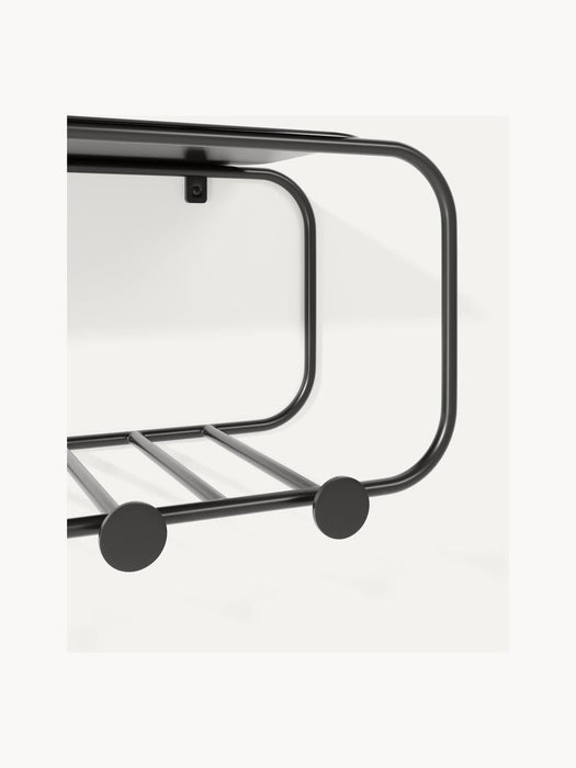Nash Metal Wall-Mounted Coat Rack