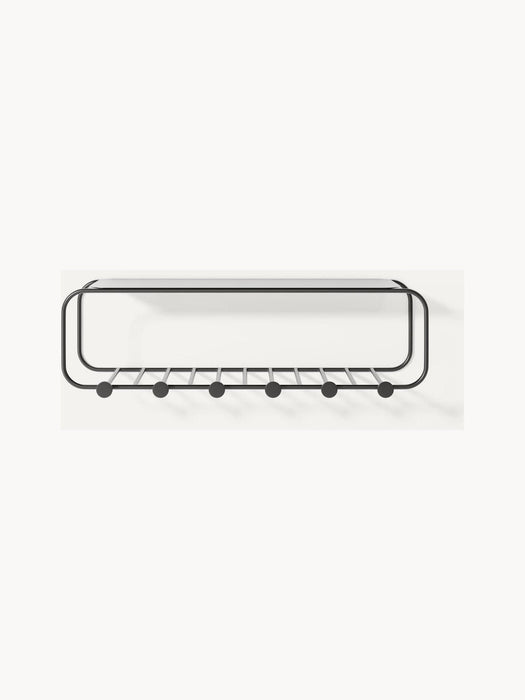 Nash Metal Wall-Mounted Coat Rack