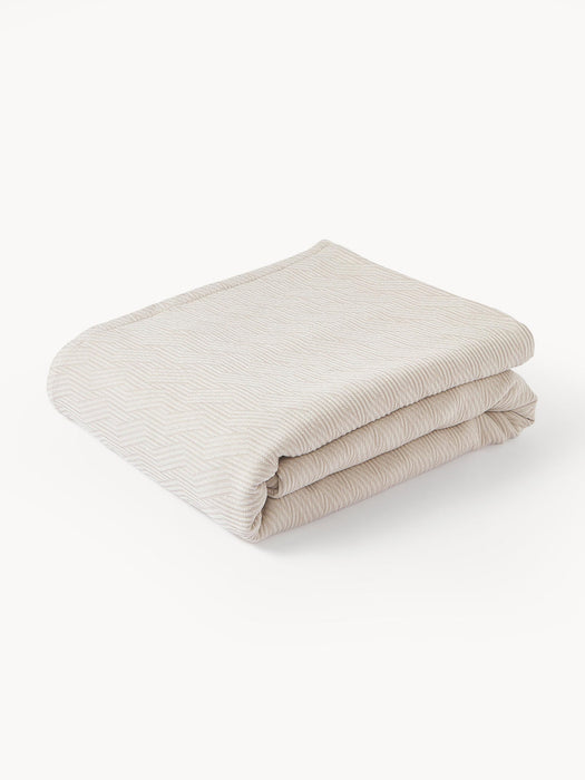 Ebony Cotton Bedspread