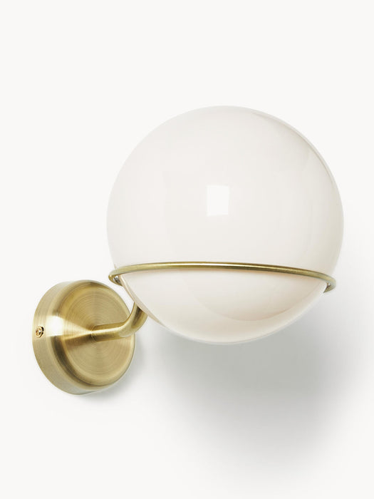 Carey Glass Ball Wall Lamp