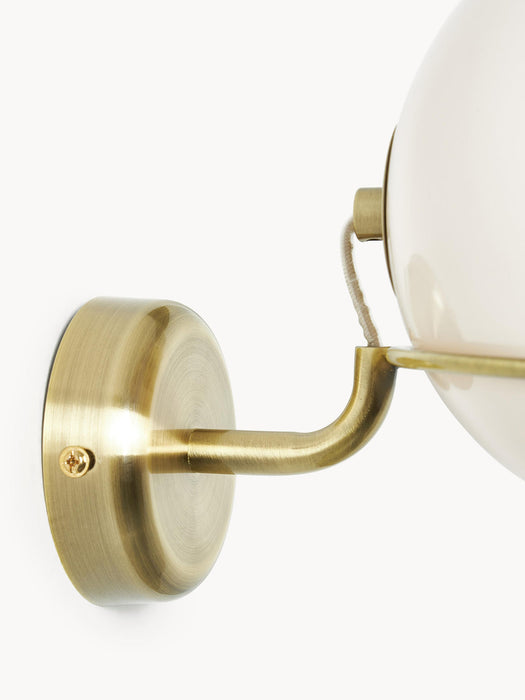 Carey Glass Ball Wall Lamp