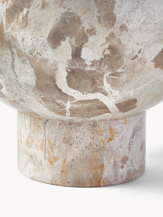 Marble Decorative Bowl Fossil H 15 cm