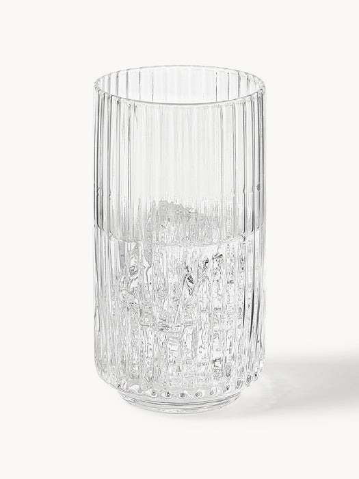 Mouth-Blown Highball Glasses Aleo Set of 4