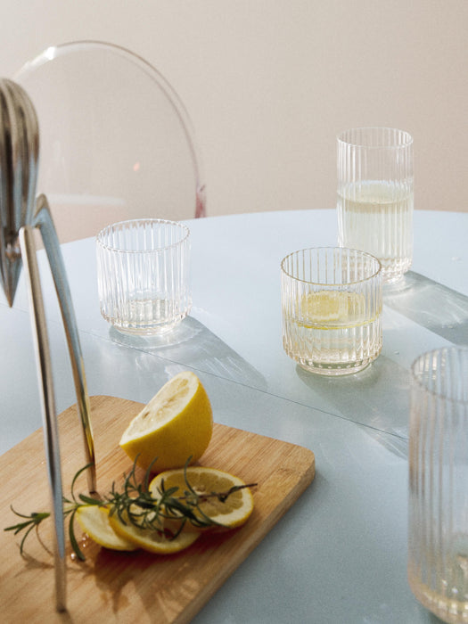 Mouth-Blown Highball Glasses Aleo Set of 4
