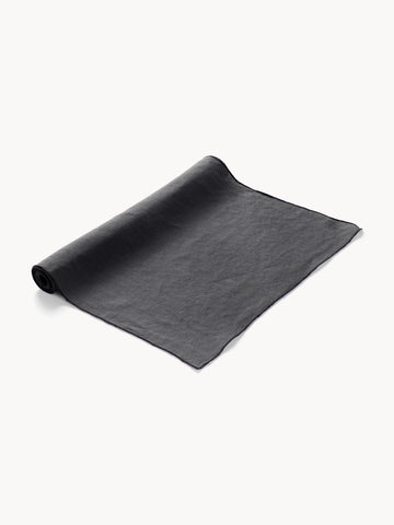 Kennedy Linen Table Runner with Decorative Edging