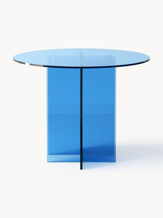 Anouk Round Glass Dining Table, in various sizes