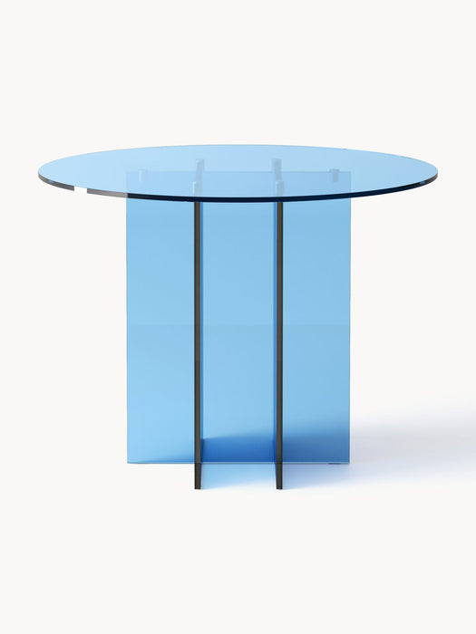 Anouk Round Glass Dining Table, in various sizes