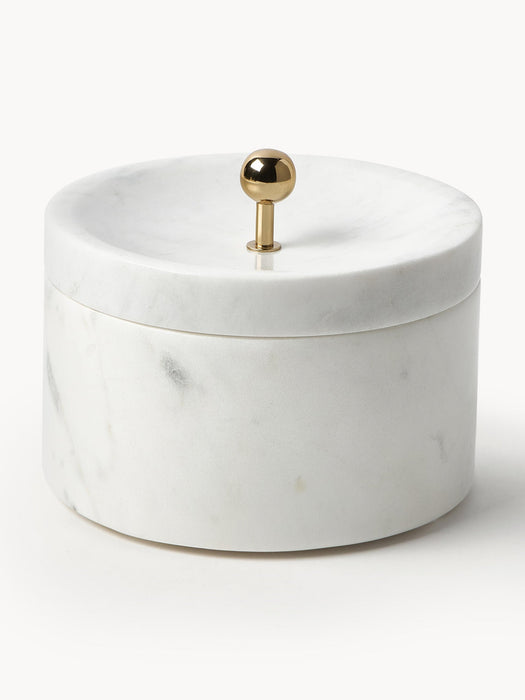 Selina Marble Jewellery Box with Lid