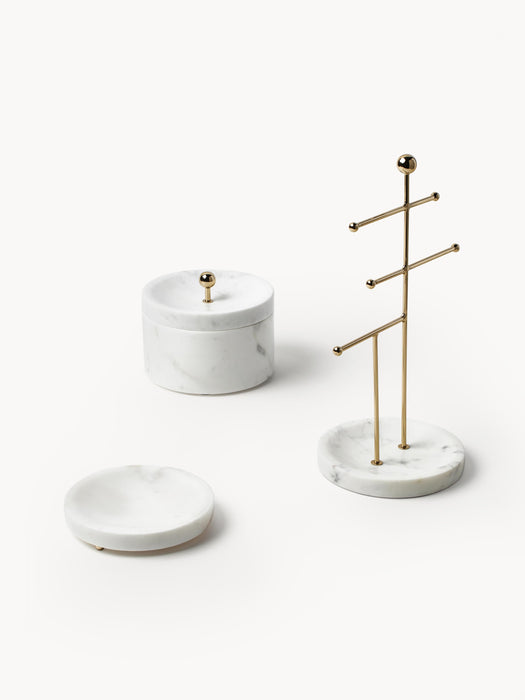 Marble Jewellery Box Selina with Lid